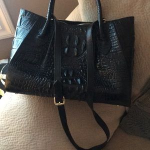 Alligator print purse
